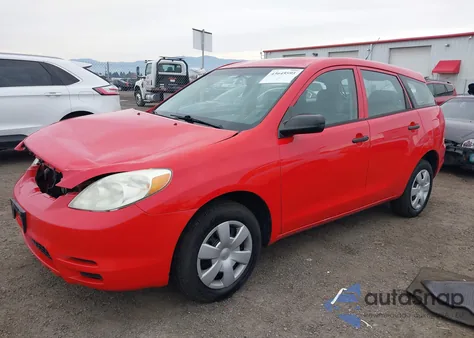 2004 Toyota Matrix Standard from USA, damaged, VIN 2T1LR32E14C295781